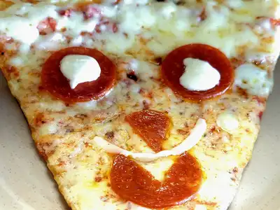 Smiley Face Pizza