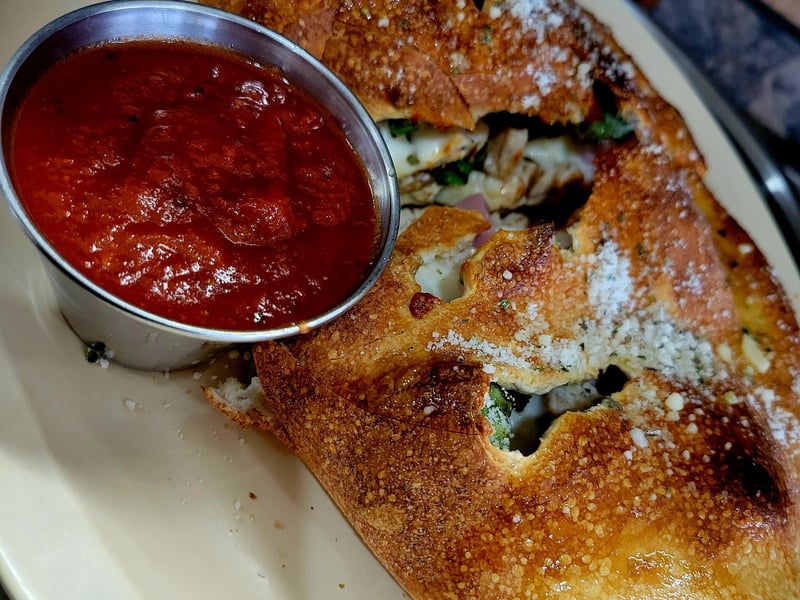 Chicken Florentine Calzone